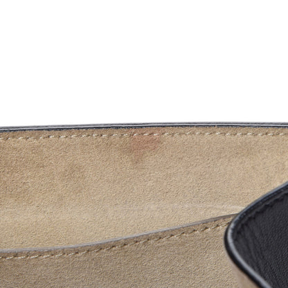 Chloe Suede Smooth Calfskin Drew Shoulder Bag Plaid Red Black 14 of 24