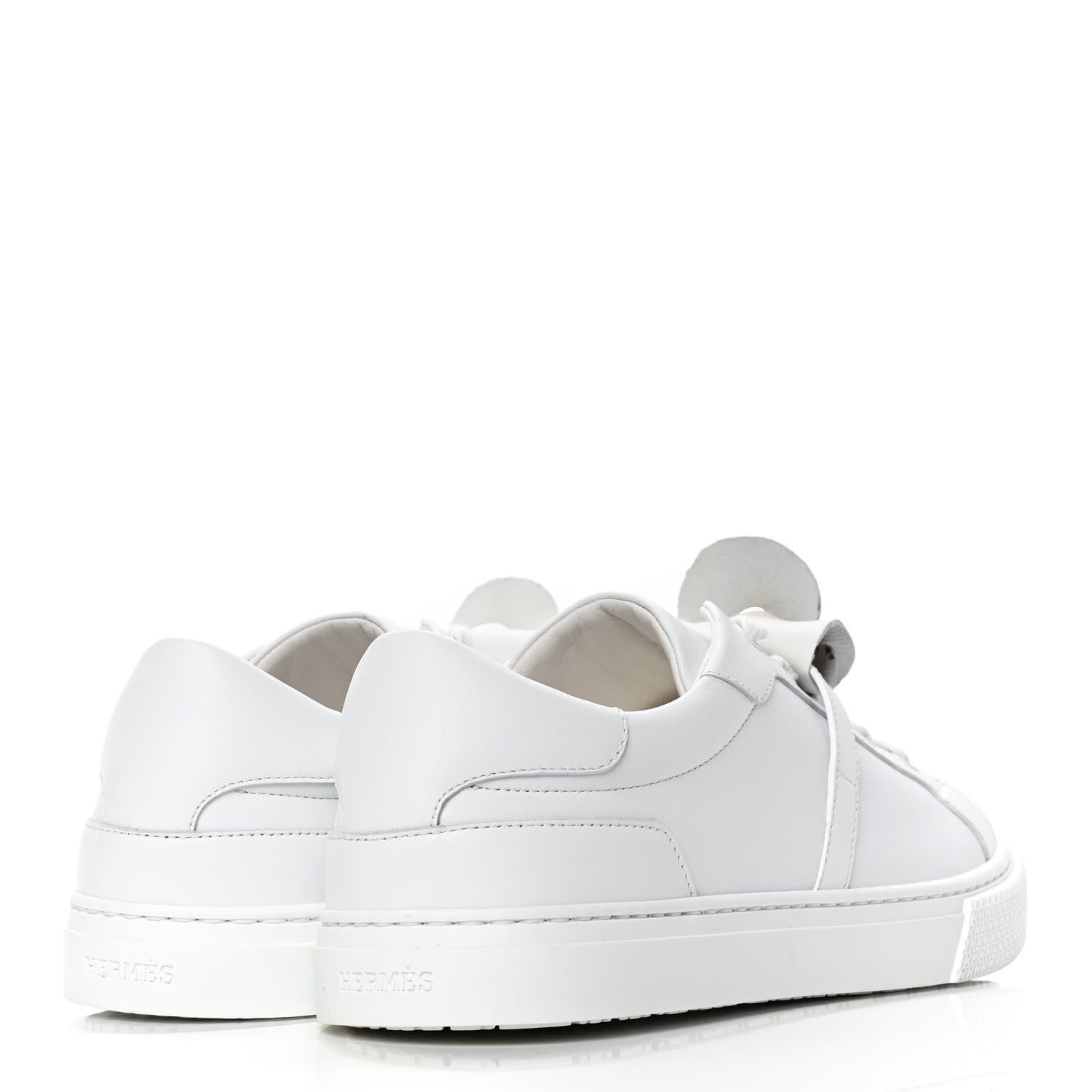 Hermes Calfskin Day Sneakers 40 White 3 of 4