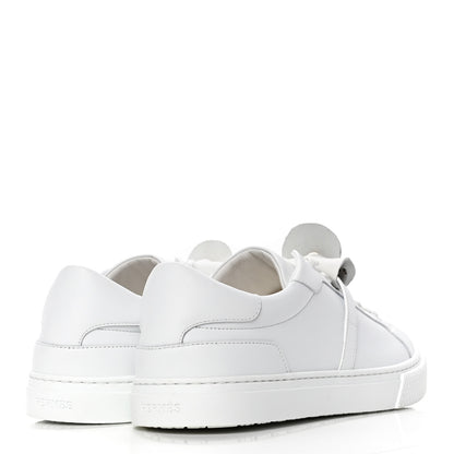 Hermes Calfskin Day Sneakers 40 White 3 of 4