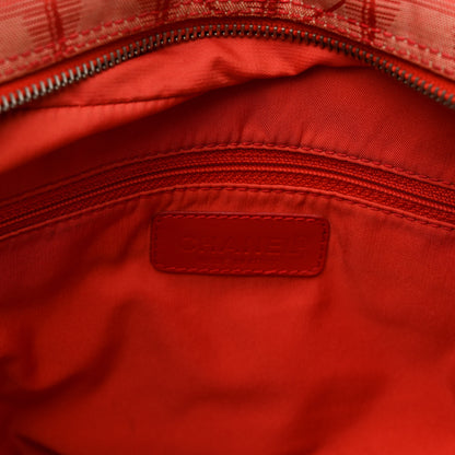 Chanel Nylon Small Travel Tote Red 7 of 15