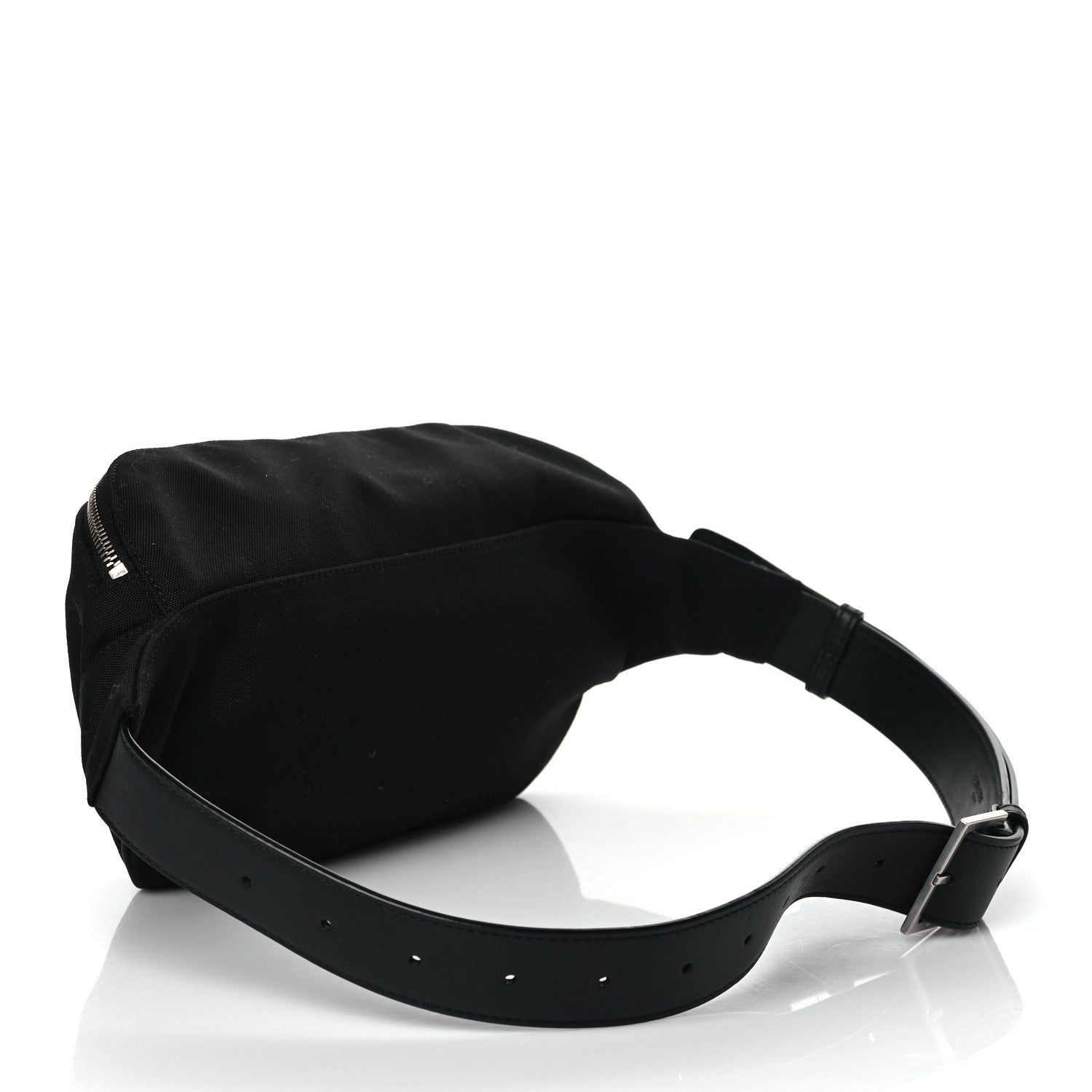 Saint Laurent Canvas Monogram Belt Bag Black 3 of 9
