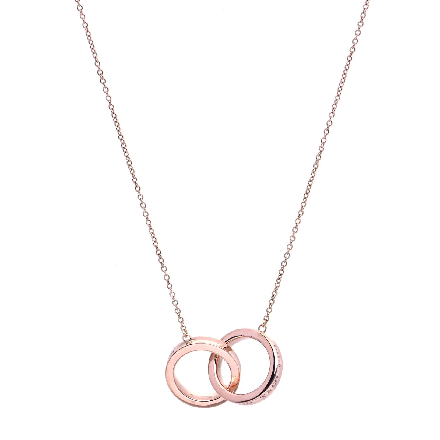 Rubedo Interlocking 1837 Pendant Necklace