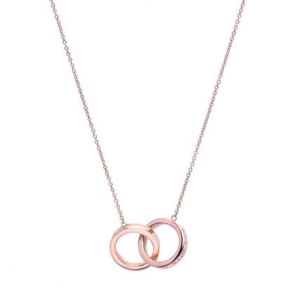 Tiffany Rubedo Interlocking 1837 Pendant Necklace 1 of 6