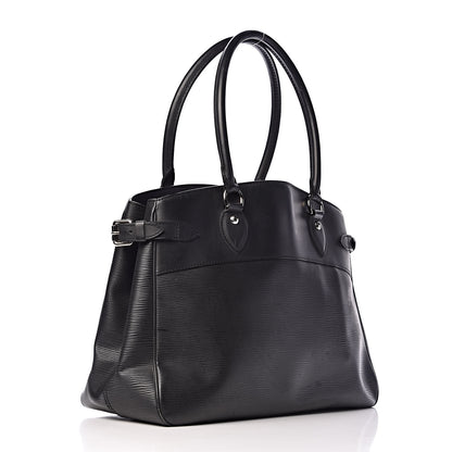 Louis Vuitton Epi Passy GM Black 3 of 9