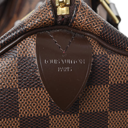 Louis Vuitton Damier Ebene Speedy 30 6 of 8