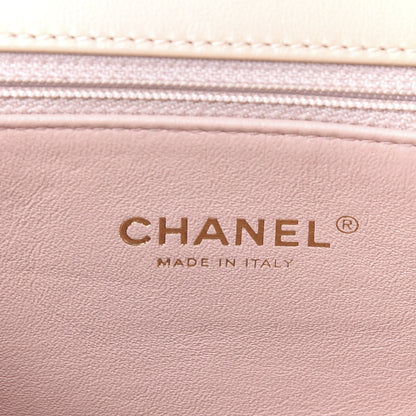 Chanel Caviar Quilted Small CC Filigree Flap Beige 7 of 10