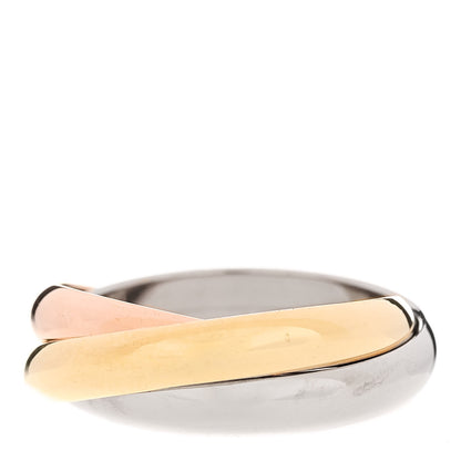 Cartier 18K Pink Yellow White Gold Classic Trinity Ring 58 8.25 3 of 4