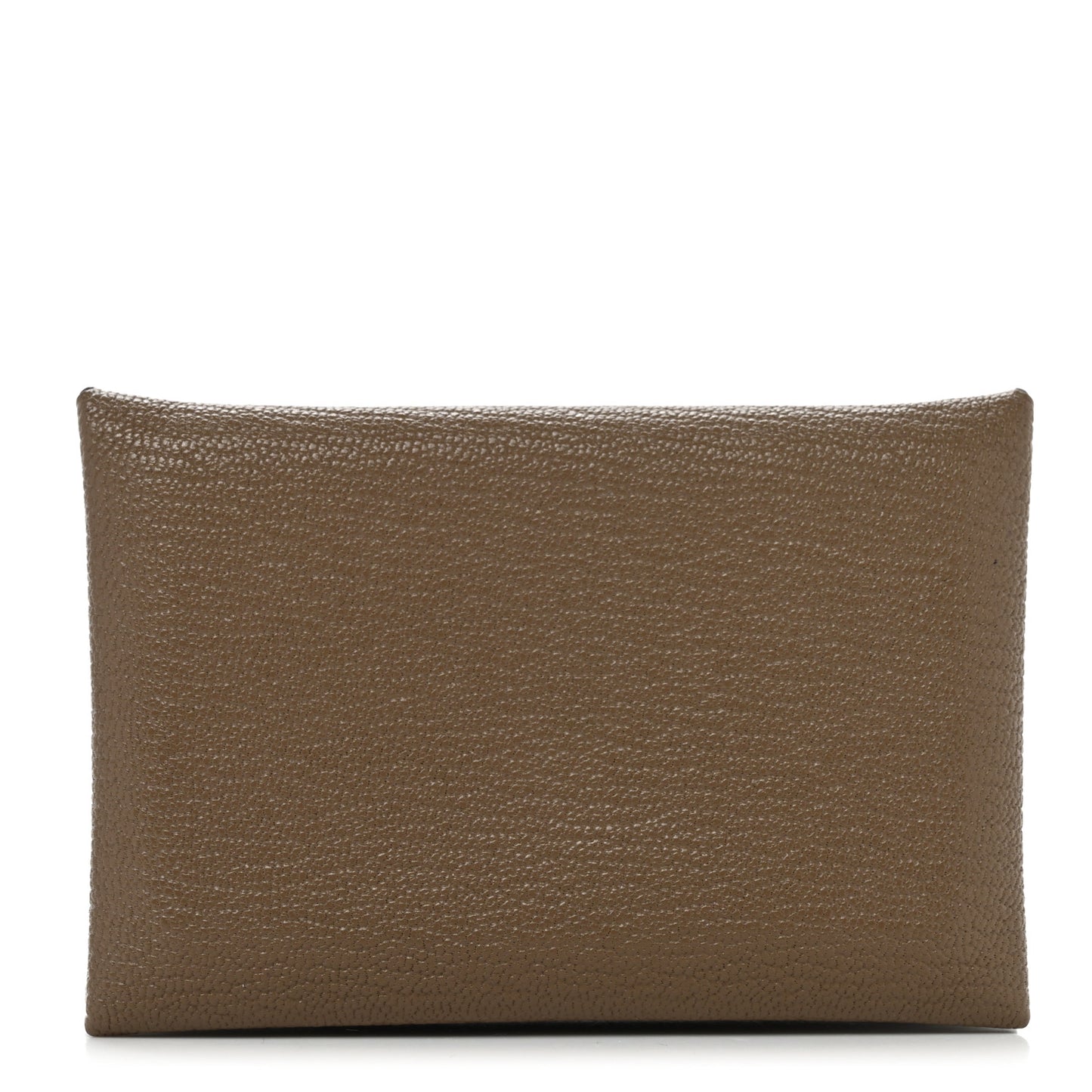Chevre Mysore Calvi Card Case Etoupe