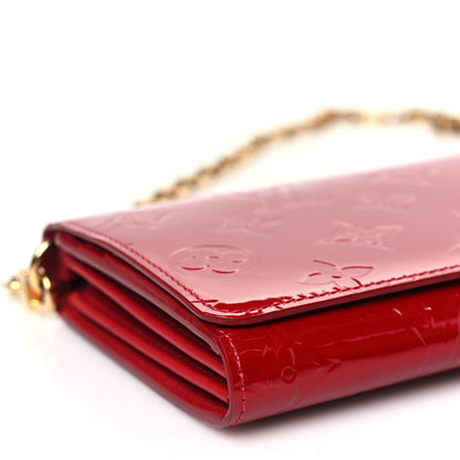Louis Vuitton Vernis Chaine Wallet Pomme D'Amour 7 of 9