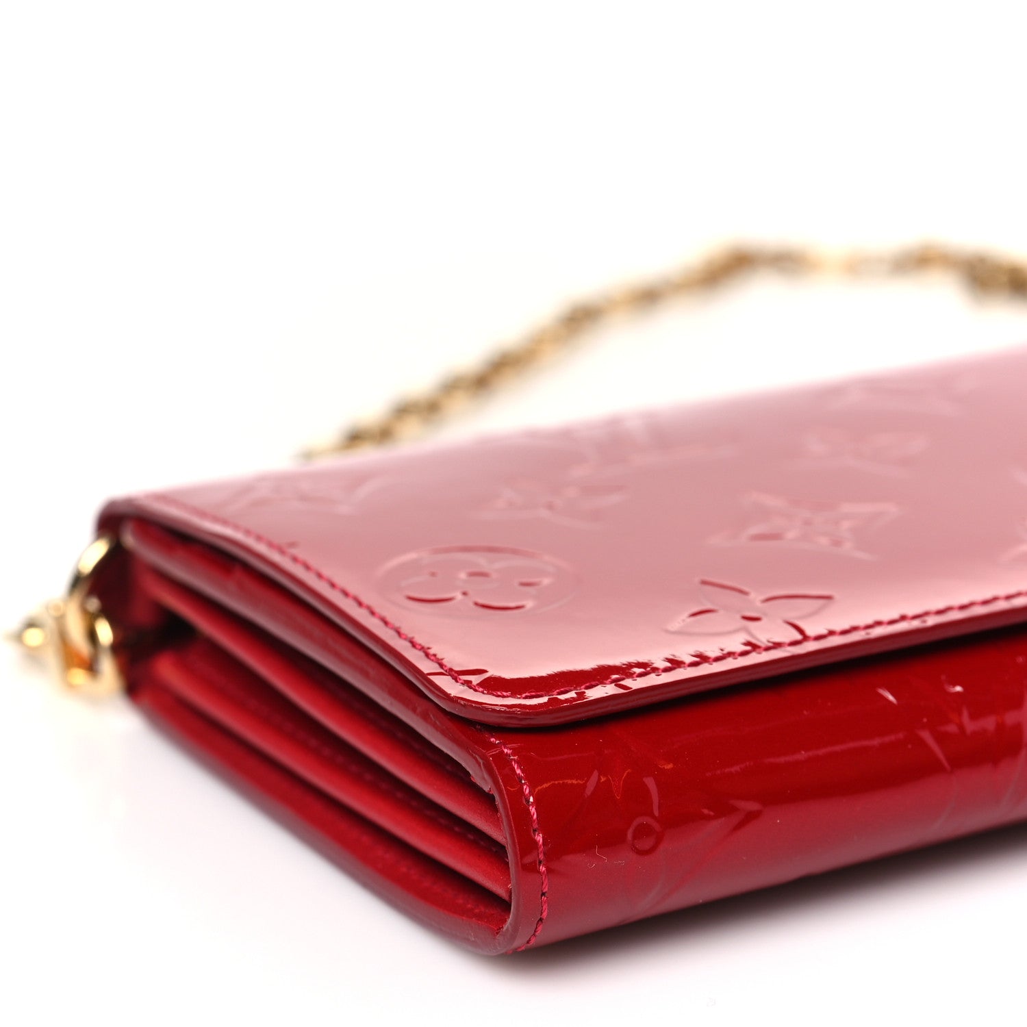 Louis Vuitton Vernis Chaine Wallet Pomme D'Amour 7 of 9
