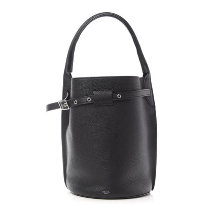 Celine Supple Grained Calfskin Big Bag Bucket Black 1 of 6