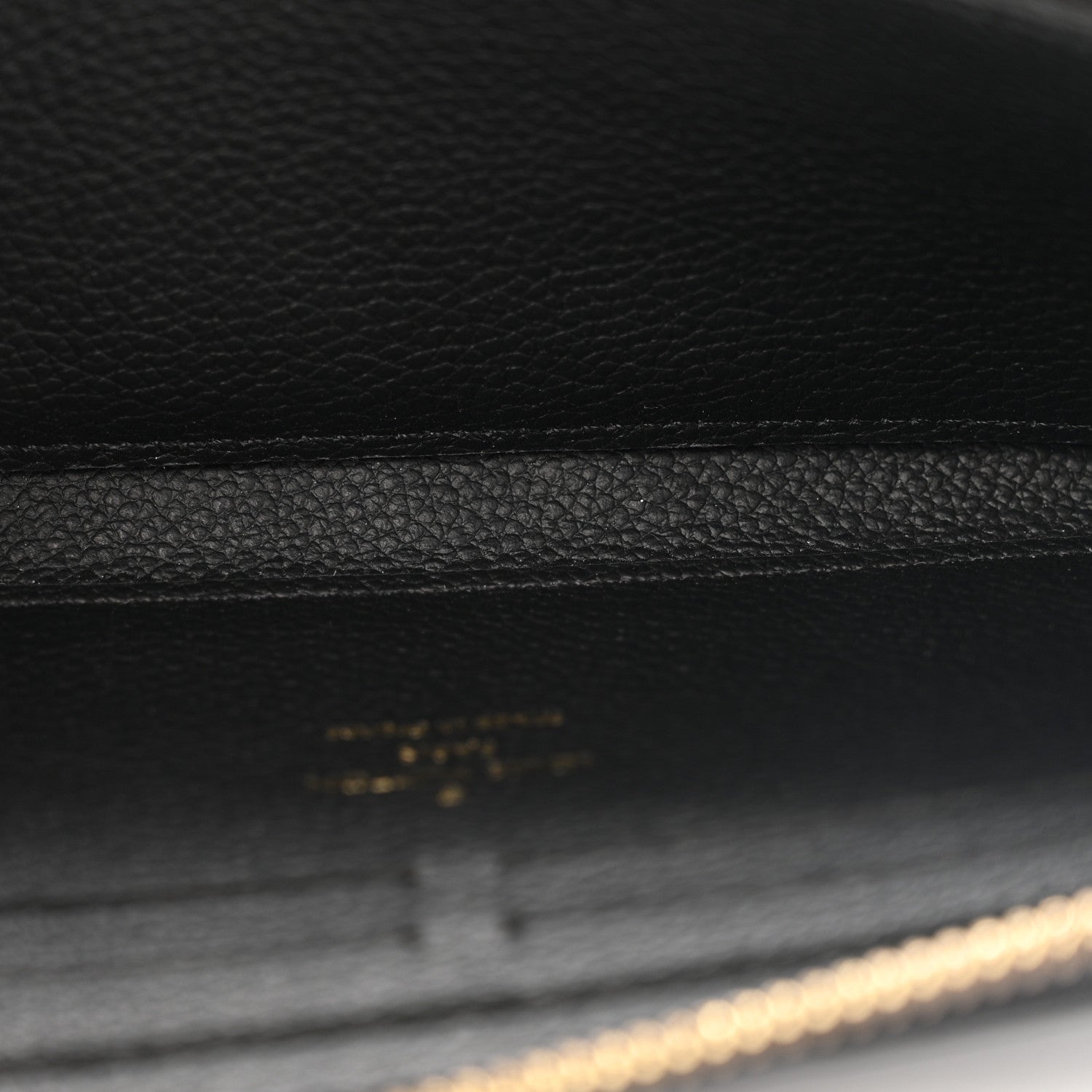 Louis Vuitton Empreinte Clemence Wallet Black 6 of 11