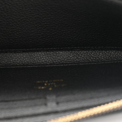 Louis Vuitton Empreinte Clemence Wallet Black 6 of 11