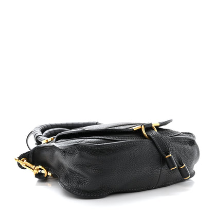 Chloe Calfskin Small Marcie Satchel Black 4 of 14