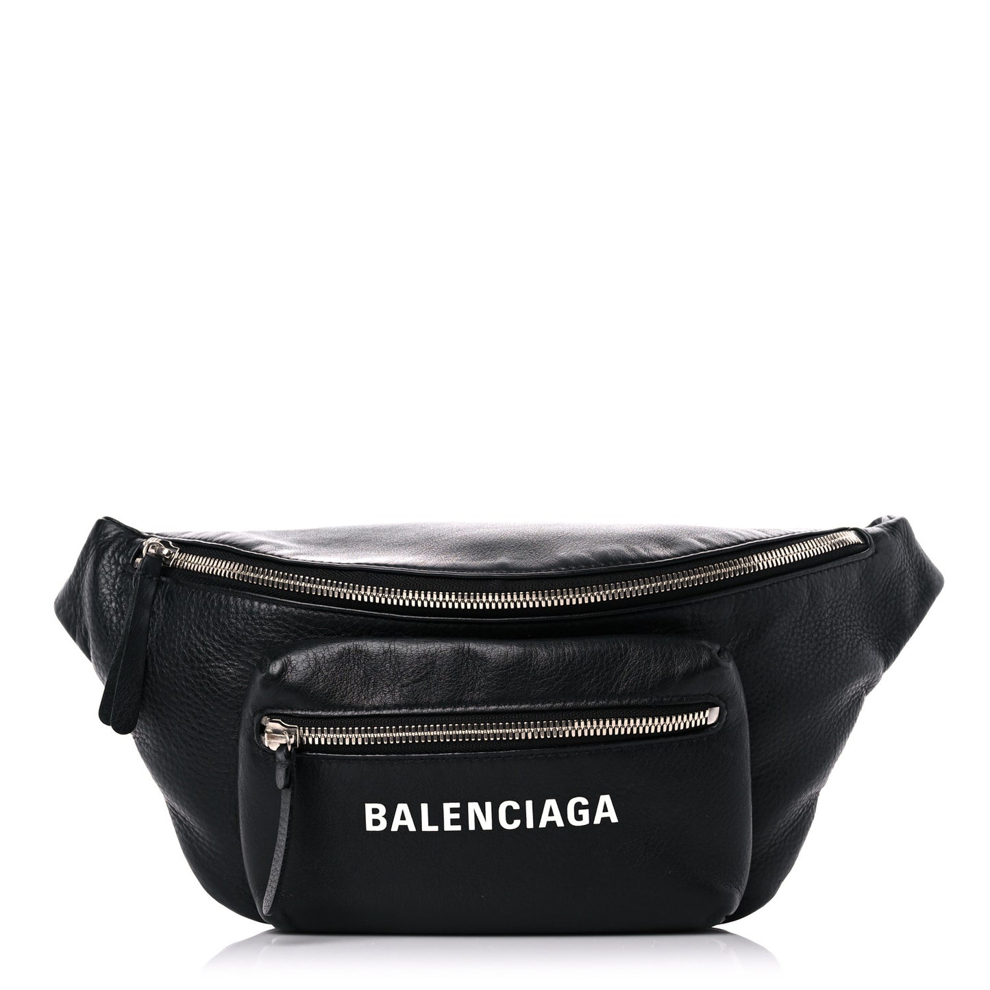 Calfskin Logo Everyday Beltpack Black