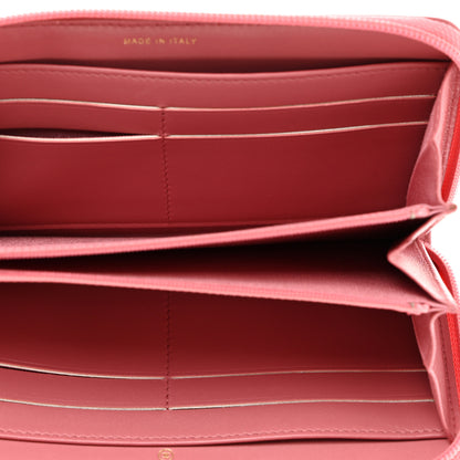 Chanel Lambskin Quilted Boy Zip Around Wallet Pink 5 of 8