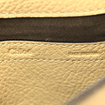 Chloe Grained Calfskin Small Marcie Saddle Bag Softy Yellow 6 of 9