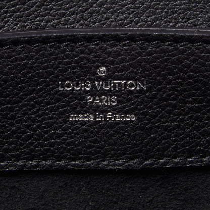 Louis Vuitton Calfskin Flower Lockme Mini Backpack Black Multicolor 8 of 9