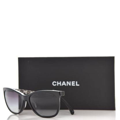 Chanel Acetate CC Chain Sunglasses 5260-Q Black 8 of 8