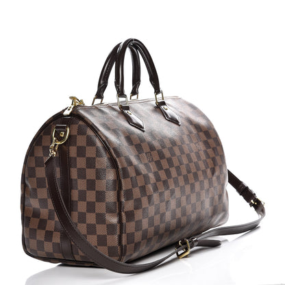 Louis Vuitton Damier Ebene Speedy Bandouliere 35 4 of 8