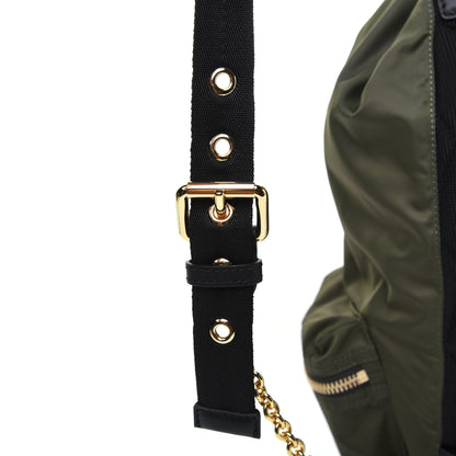 Burberry Nylon Large Rucksack Backpack Canvas Green 16 of 19