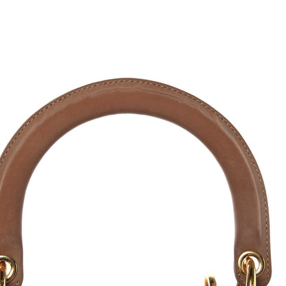 Christian Dior Nylon Cannage Medium Lady Dior Brown 11 of 16