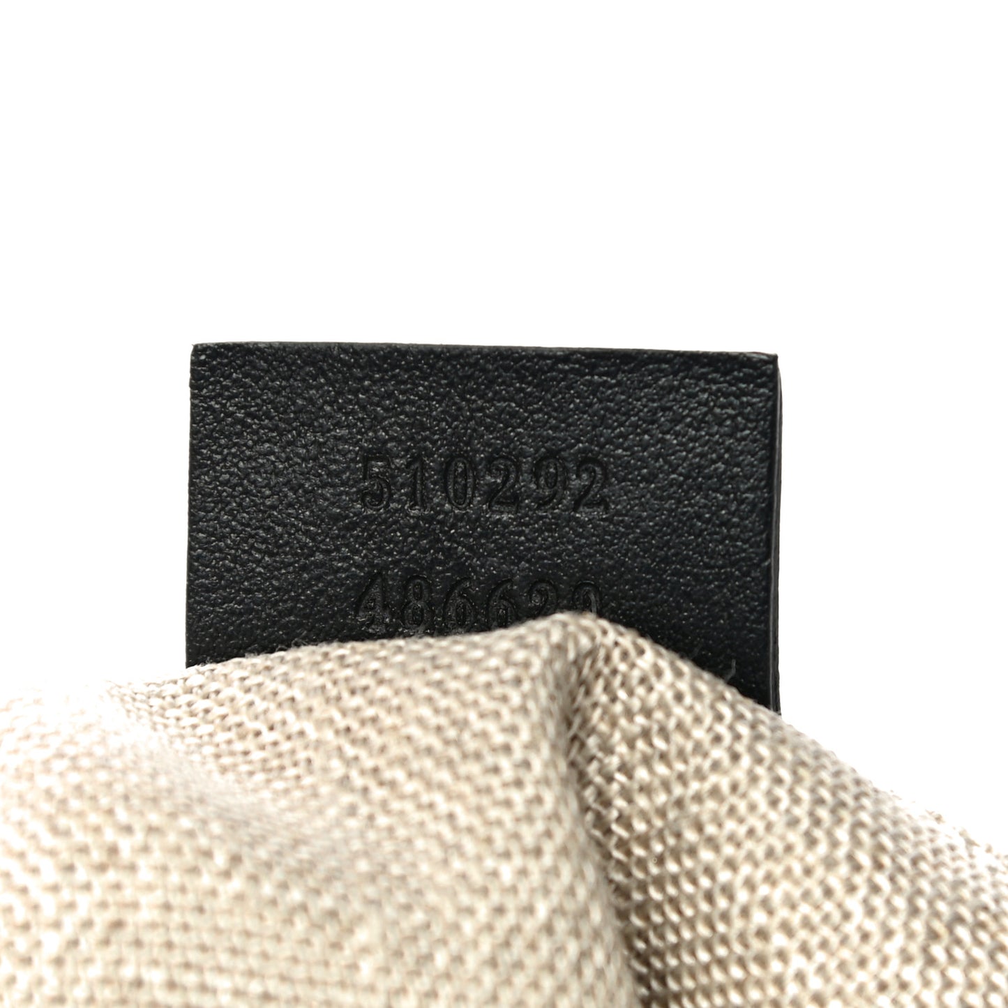 Microguccissima Shoulder Bag Black