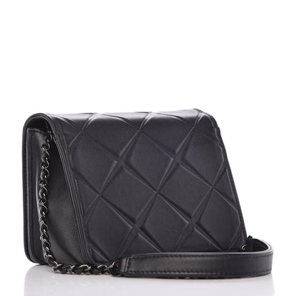 Chanel Calfskin Mini Propeller Flap Black 3 of 9