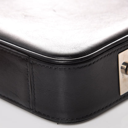 Celine Nappa Calfskin Dragonne Pouch Clutch Black 11 of 14