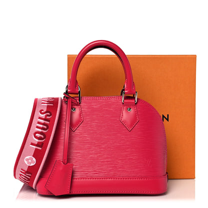 Louis Vuitton Epi Jacquard Alma BB Rose Pondicherry 11 of 11