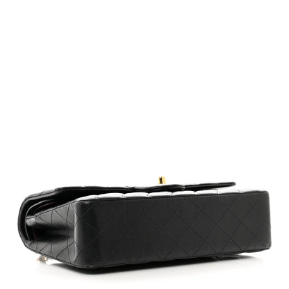 Chanel Lambskin Quilted Medium Double Flap Black 4 of 12