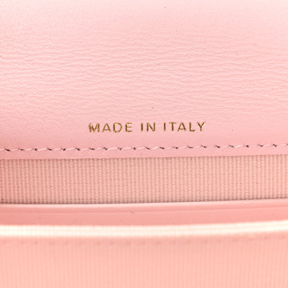 Chanel Lambskin Quilted Pick Me Up Clutch With Chain Pink 7 of 12