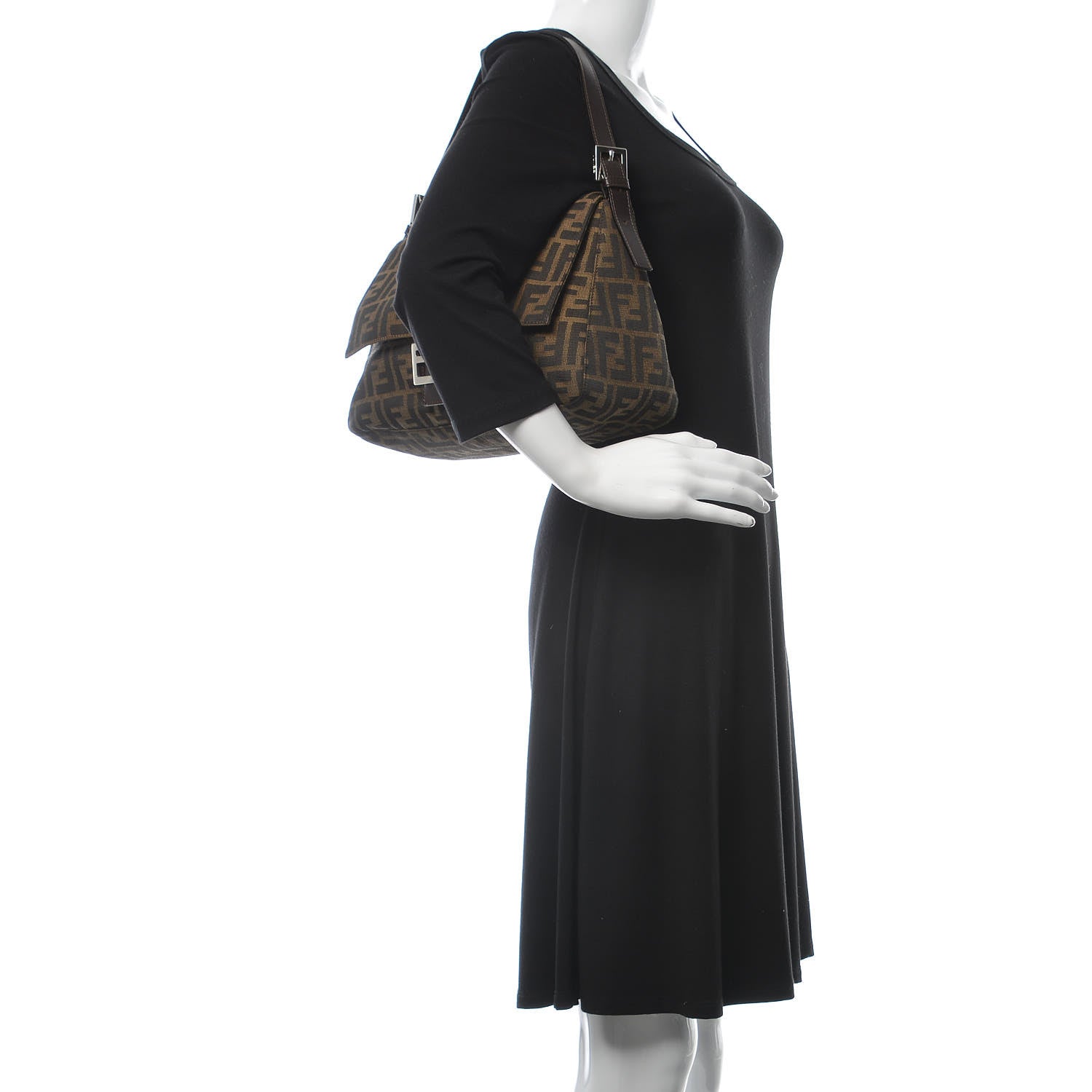 Fendi Zucca Mama Baguette Tobacco 2 of 9