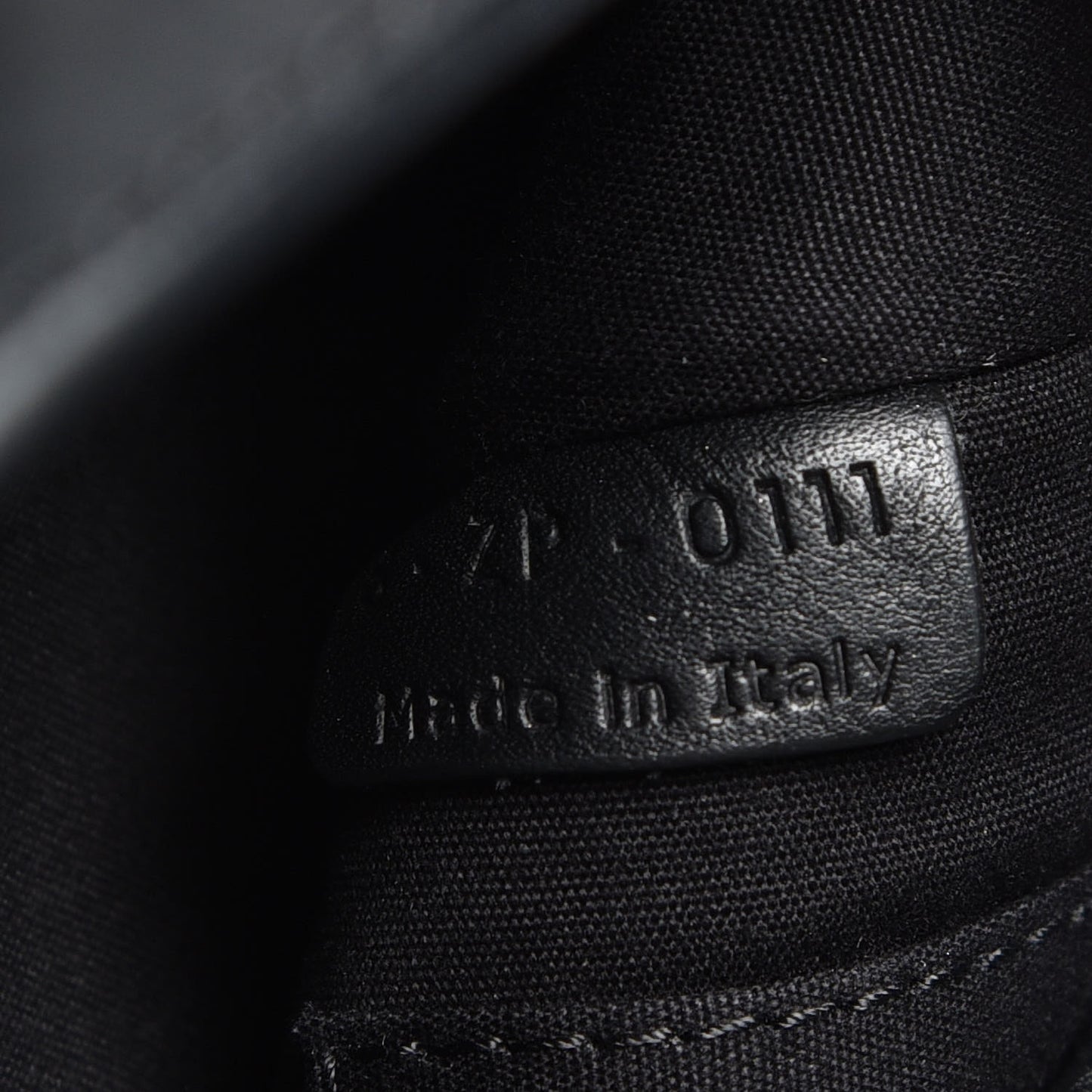 Smooth Calfskin Nano Luggage Black
