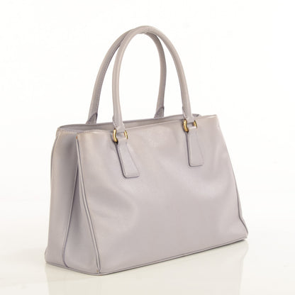 Prada Saffiano Lux Medium Tote Glicine 3 of 9