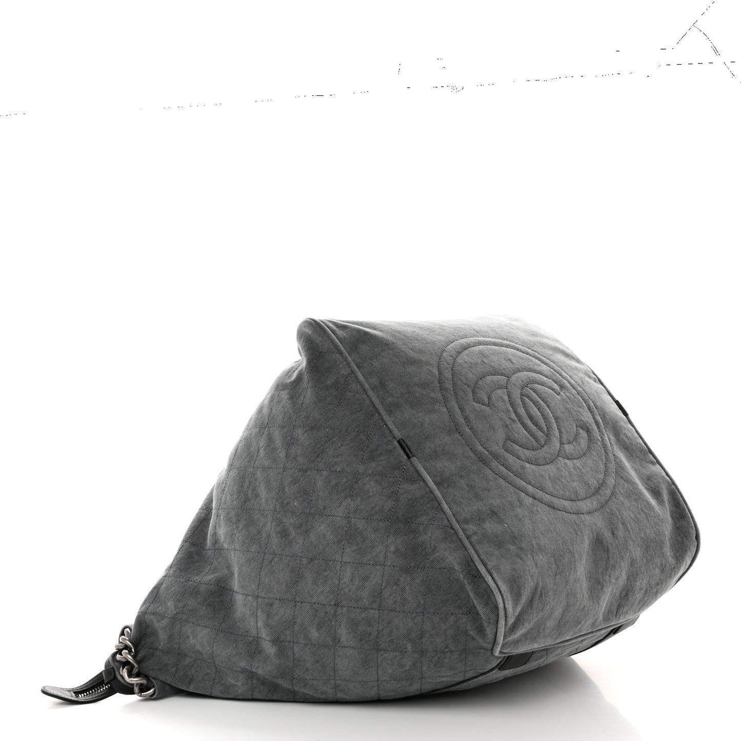 Canvas CC Cocoon Travel Tote Grey Black