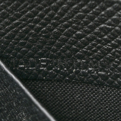 Balenciaga Signature Grained Calfskin Graffiti BB Chain Wallet Black Multicolor 7 of 14