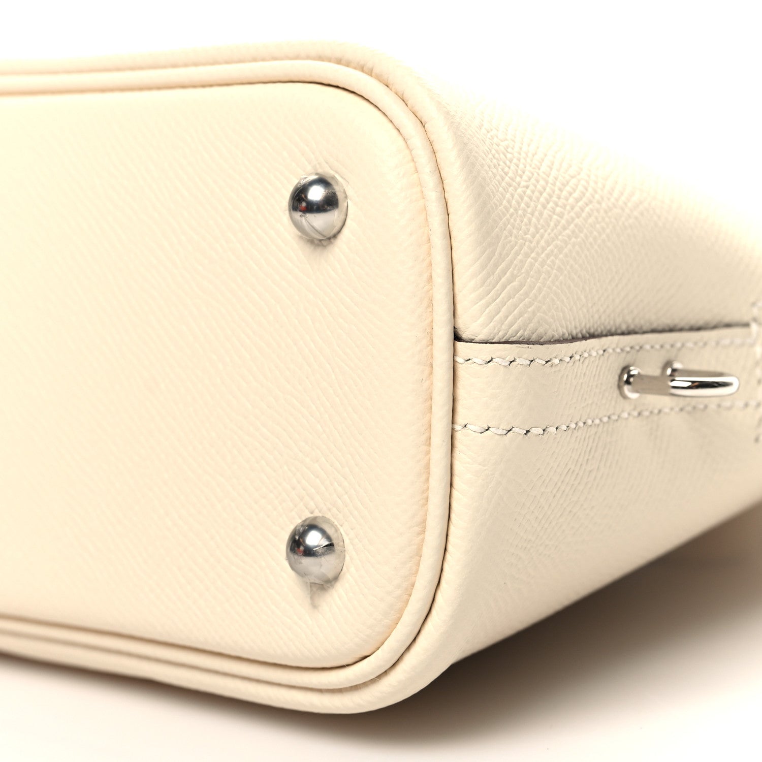 Hermes Epsom 1923 Sangle Bolide 25 Nata Bleu Indigo Lime 11 of 11