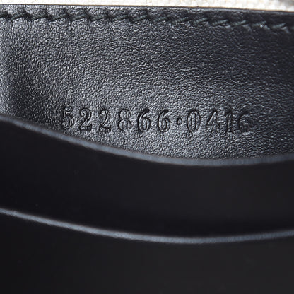 Gucci GG Supreme Monogram Bee Print Wrist Pouch Black 7 of 10