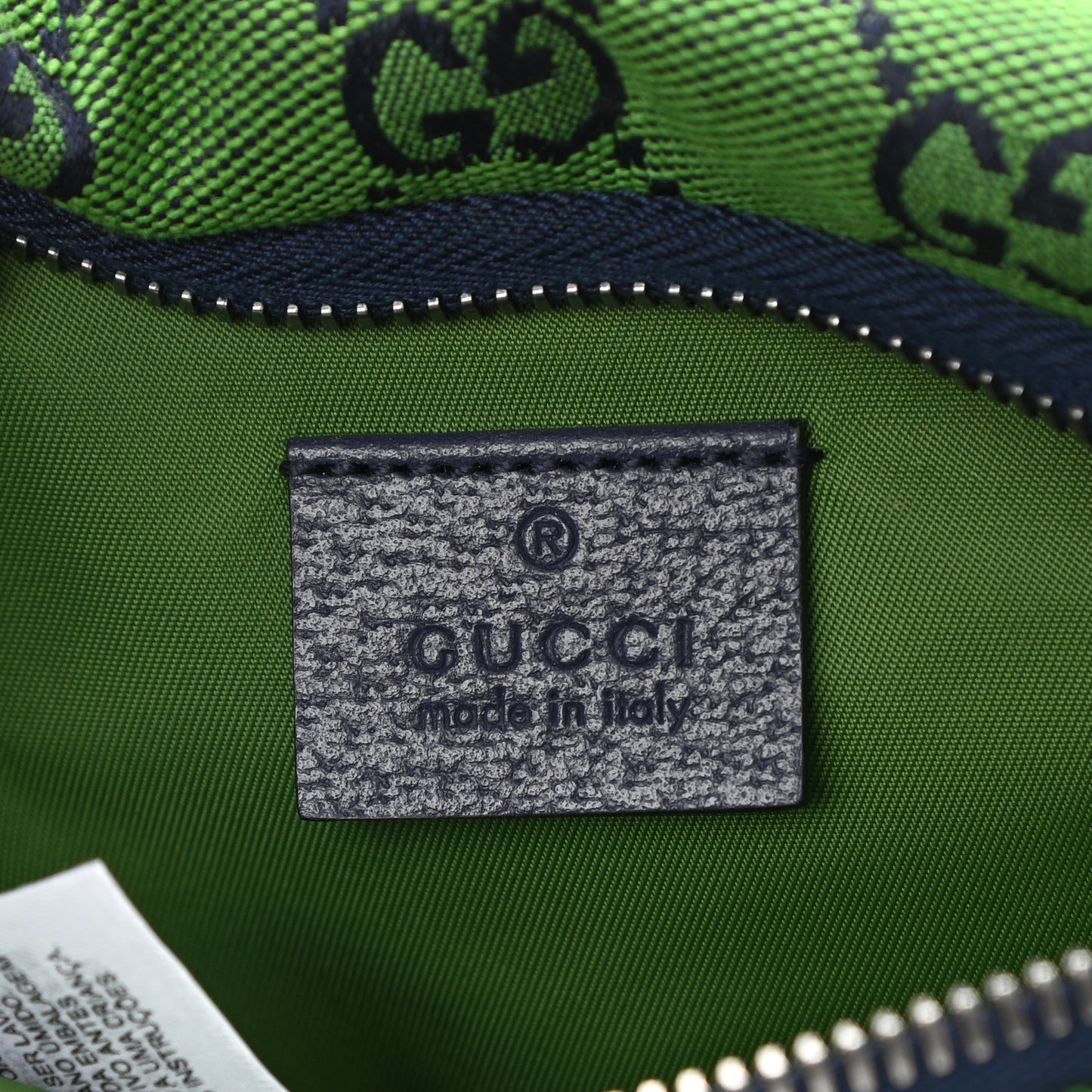 Monogram Multicolor Belt Bag Green Blue