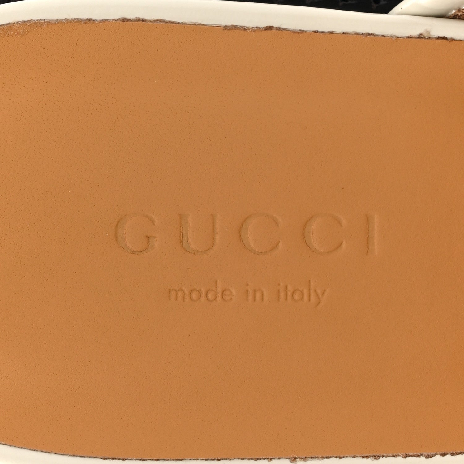 Gucci Cordovan Lux Horsebit Platform Mules 37.5 Mystic White 7 of 13