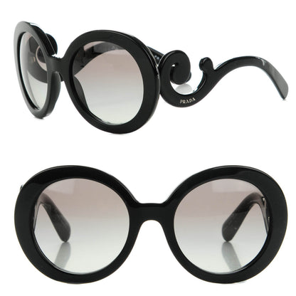 Prada Baroque Sunglasses SPR 27N Black 1 of 6