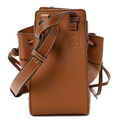 Loewe Calfskin Mini Hammock Shoulder Bag Tan 1 of 8