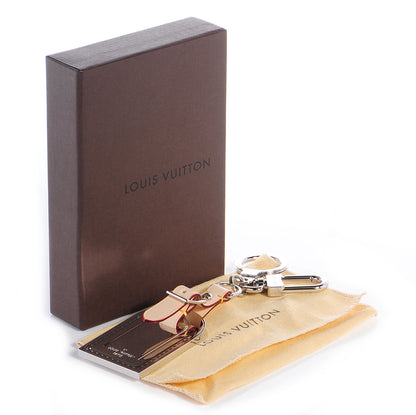 Louis Vuitton Luggage Tag Key Holder Silver 7 of 7