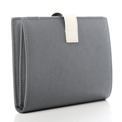 Celine Grained Calfskin Medium Multifunction Strap Wallet Grey 3 of 6