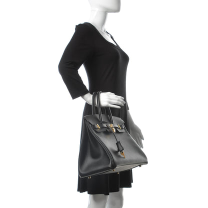 Hermes Epsom Birkin 35 Black 2 of 36