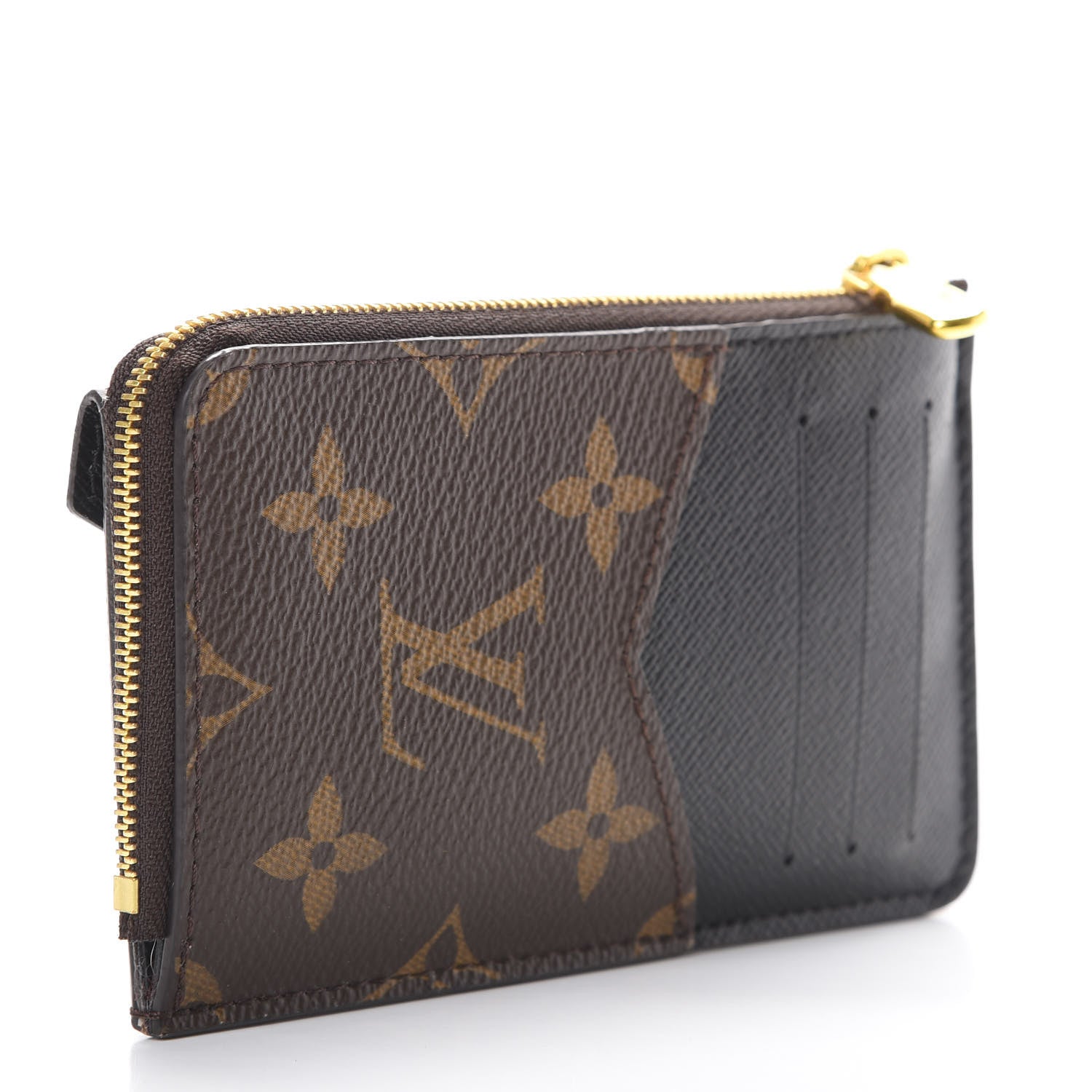 Louis Vuitton Monogram Recto Verso Card Holder Black 2 of 6