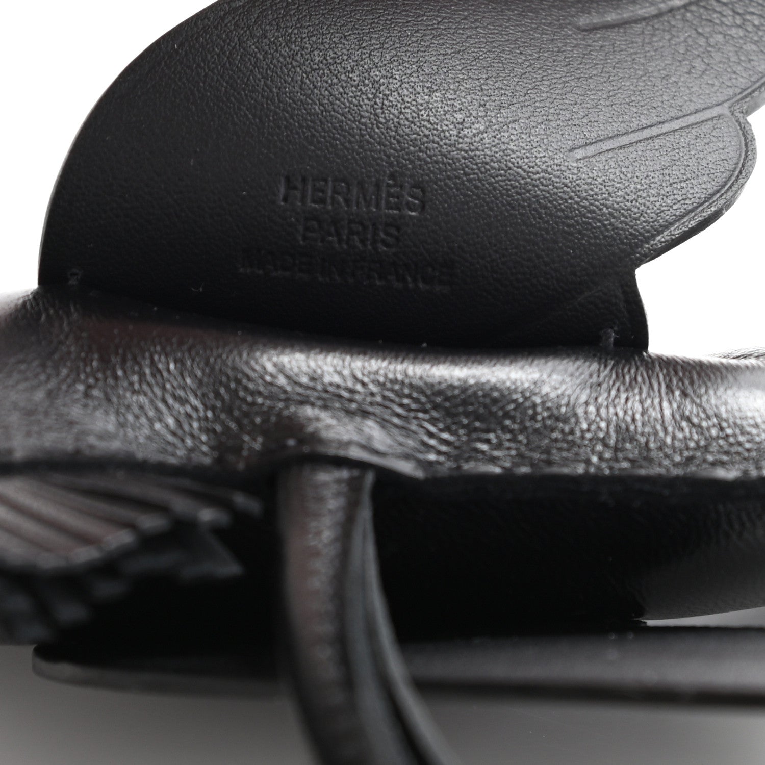 Hermes Milo Lambskin Grigri Rodeo Pegase Horse Bag Charm MM So Black 3 of 4