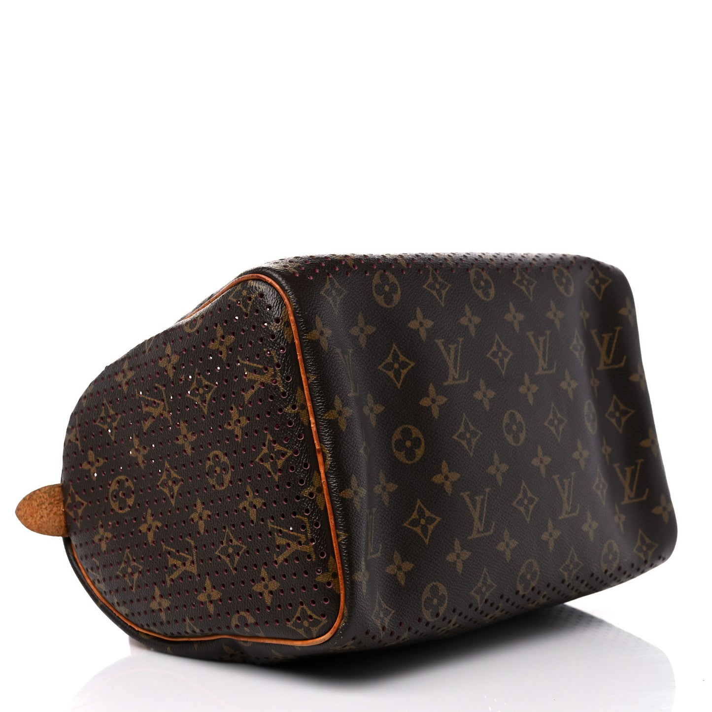 Monogram Perforated Speedy 30 Fuchsia