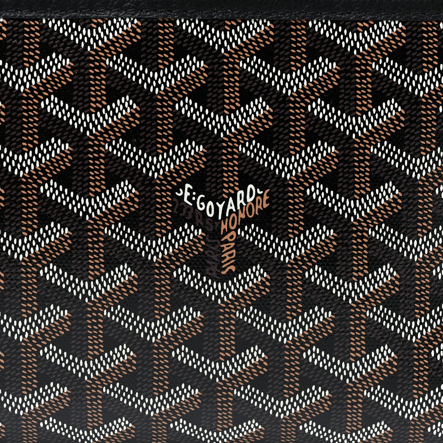 Goyard Goyardine Jouvence MM Toiletry Pouch Black 6 of 8